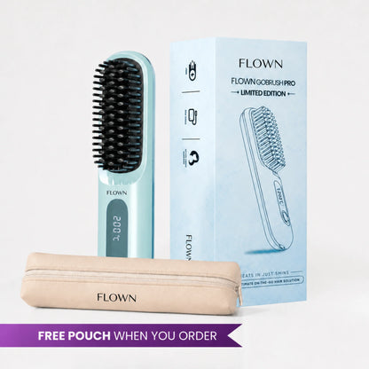 [NEW]  Portable Straightener Brush - Gobrush PRO