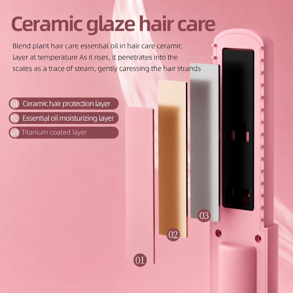 The Halo Hair Wireless Straightener
