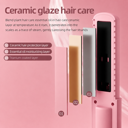 The Halo Hair Wireless Straightener