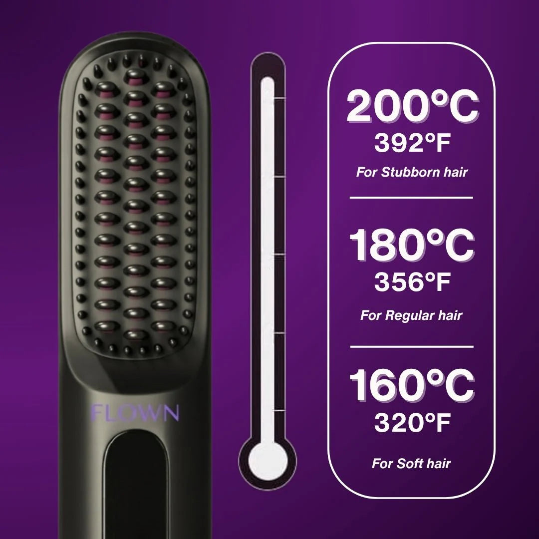 [NEW]  Portable Straightener Brush - Gobrush PRO