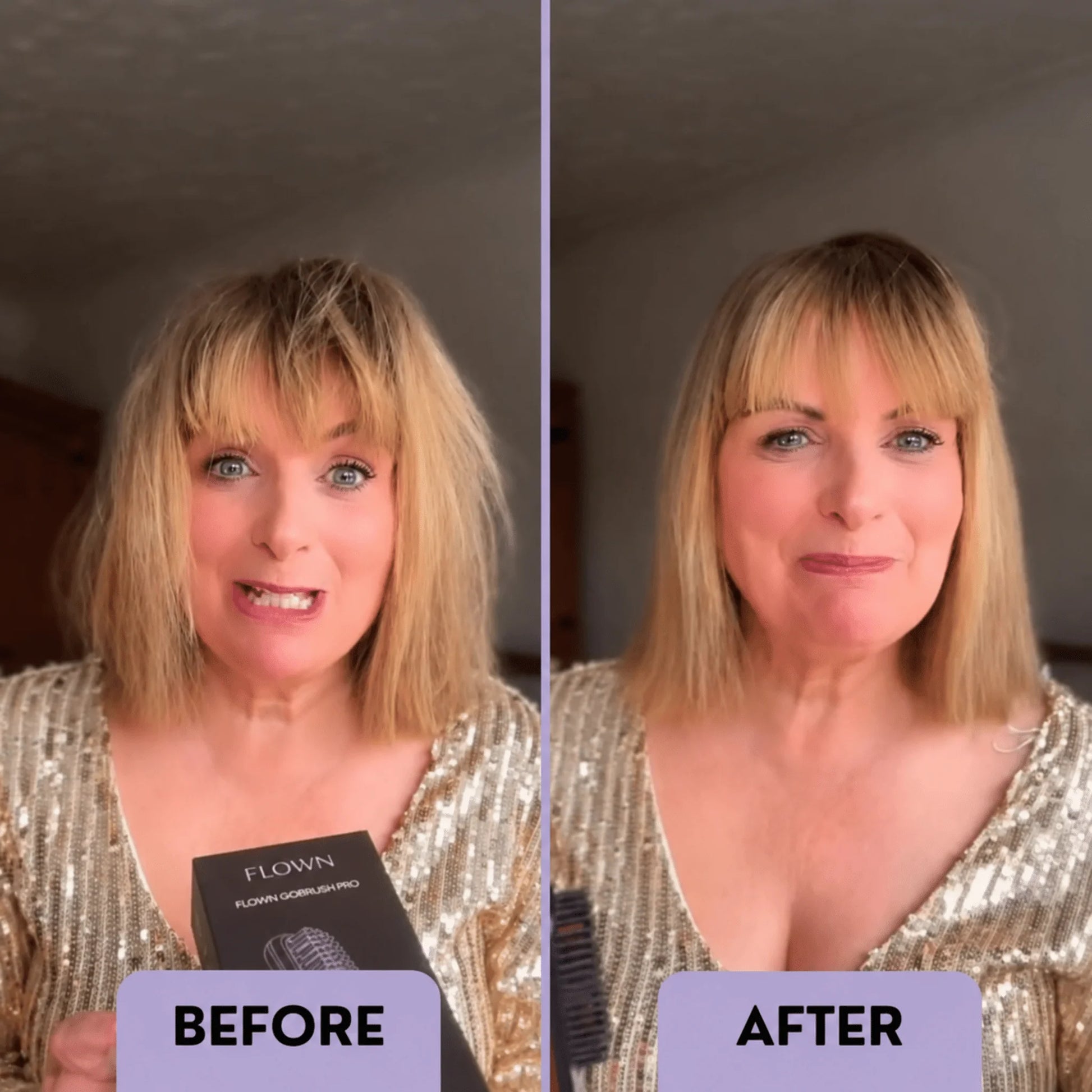 [NEW]  Portable Straightener Brush - Gobrush PRO