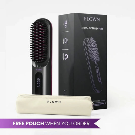 [NEW]  Portable Straightener Brush - Gobrush PRO